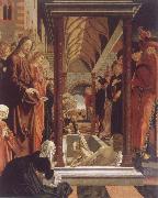 PACHER, Michael Resurrection of Lazarus painting